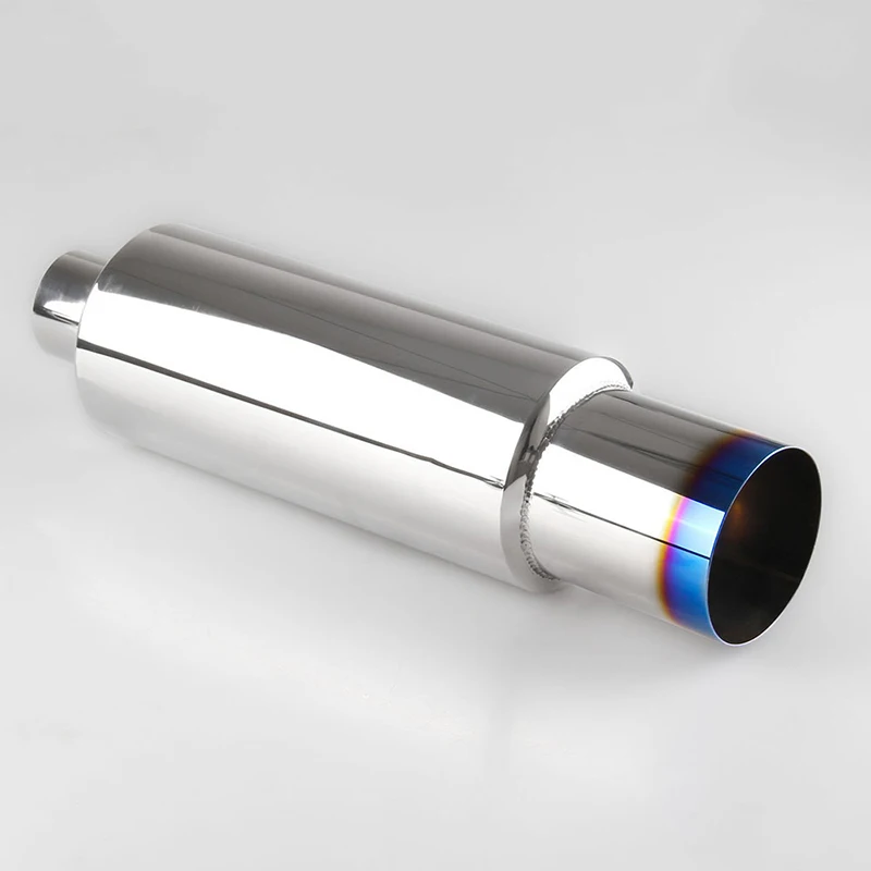

Universal Stainless Steel Car Motorcycle Exhaust Pipe Racing Muffler Tip d s