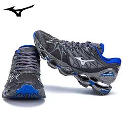 MIZUNO WAVE Prophecy 7 professional Мужская обувь синий уличные дышащие кеды сетка Тяжелая атлетика обувь 3 цвета 40-45