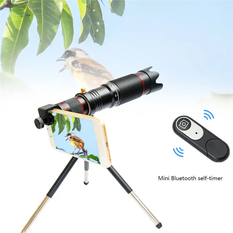 DOITOP بلوتوث التكبير تلسكوب العدسات الهاتف المحمول العالمي 4 K HD 36X واحدة التركيز البصرية عدسة ل فون samsung huawei كاميرا DOITOP بلوتوث التكبير تلسكوب العدسات الهاتف المحمول العالمي 4 K HD 36X واحدة التركيز البصرية عدسة ل فون samsung huawei كاميرا