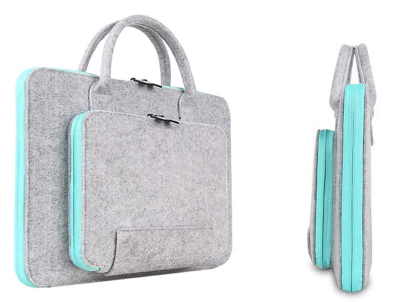 ULIFART Tablet Bag 11Inch Tablet Felt Multi functional Messenger Tote