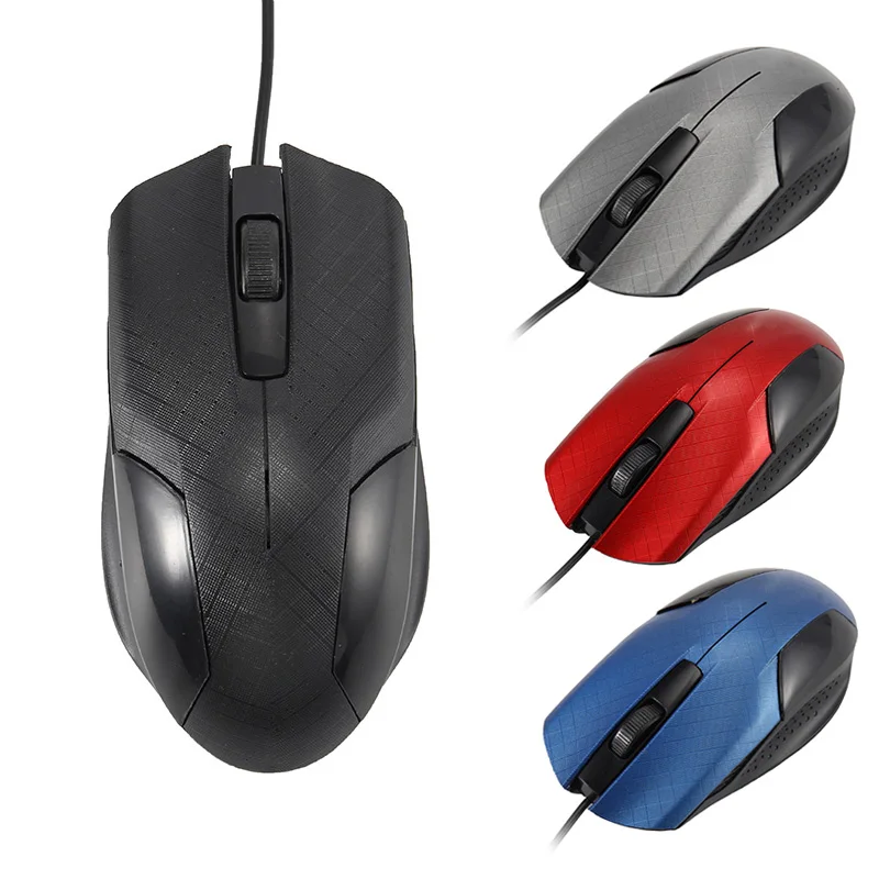 Новая игровая мышь 3000DPI оптическая USB Проводная мыши для компьютера ноутбука