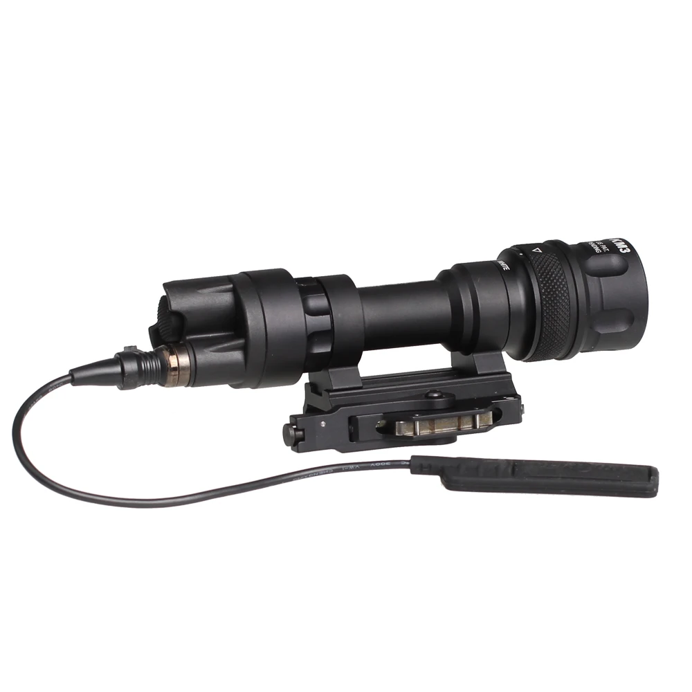 US $50.25 Tactical Weapon Light M952V Flashlight Airsoft light 380 lumen LED White Light Waterproof Flashlight QD Mount fit Picatinny Rail
