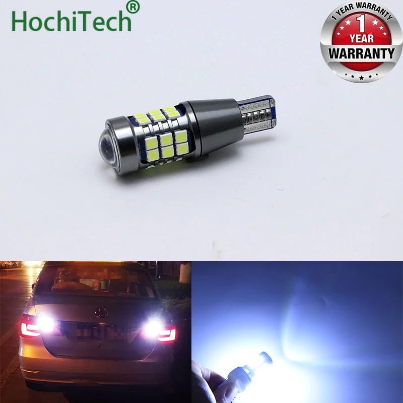 Сверхъяркая светодиодсветодиодный лампа T15 W16W 921 912 без ошибок для резервного