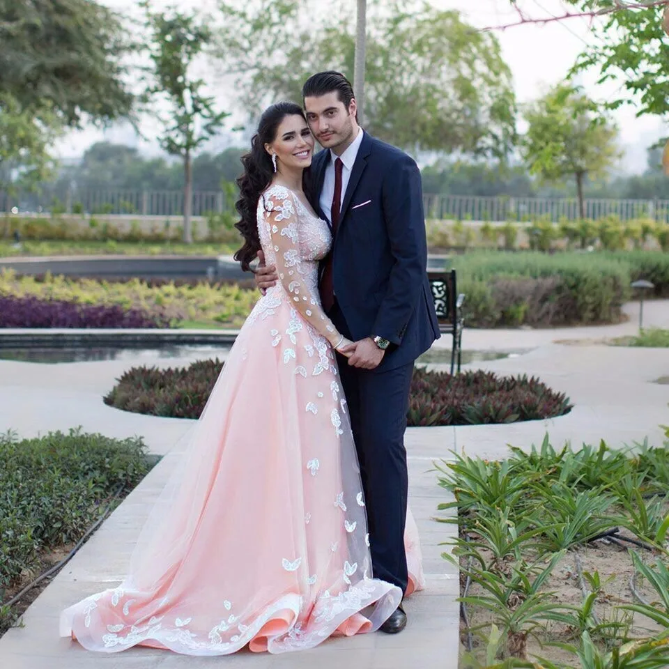 arabic engagement dresses
