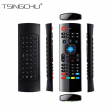 DHL MX3 Fly Air Мышь интеллигентая(ый) 2,4G дистанционное управление Управление Fly Air Мышь MX3 Беспроводной клавиатура для Android ТВ BOX/PC/HTPC/IP ТВ