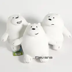 Аниме мультфильм Мы Голые Медведи ледяной медведь/Гризли/панда/ном плюшевые игрушечные лошадки мягкие чучело куклы 19 см