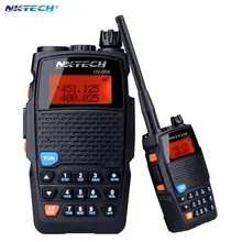 NKTECH Walkie Talkie UV-5RX VHF UHF Tri-Power 8W 4W 1W Two-Way Radio Walkie Talkie BaoFeng 3200mah battey