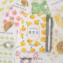30 листов/Набор Новинка четыре сезона фруктовая бумажная открытка поздравительная открытка бизнес Подарочная открытка с сообщением