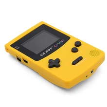 GB мальчик цвет портативный игровой плеер 2," портативные классические игровые консоли с подсветкой 66 встроенных игр играть удовольствие