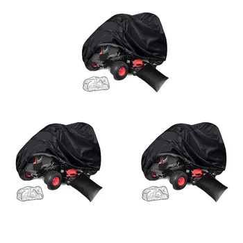 

1pc Waterproof Polyester Fiber Lawn Mower Cover Outdoor UV Protector Storage Garden New Arrive