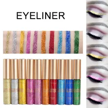 Новая горячая блестящая жидкая подводка для глаз водостойкая стойкая Косметика блеск подводка для глаз косметические принадлежности HJL2018