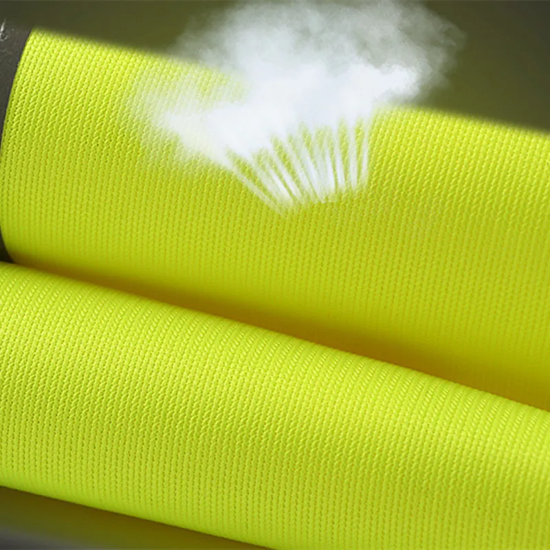 High visibility Reflective Vest Multi Pockets Workwear Reflective Jacket Safety Waistcoat Tops Work Vest for Men