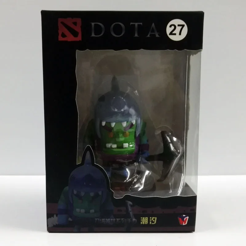  5pcs/set DOTA 2 Game Queen of pain Model Zeus Tidehunter Skywrath Mage Death Model Decoration Boxed