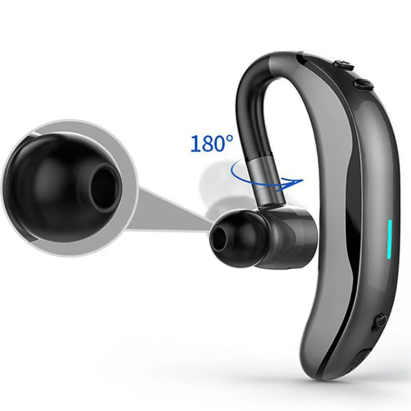 DAONO S1 IPX7 Waterproof Bluetooth Earphone Headsets Wireless Handsfree HD Mic Business Bluetooth Headphone For Samsung iPhone X