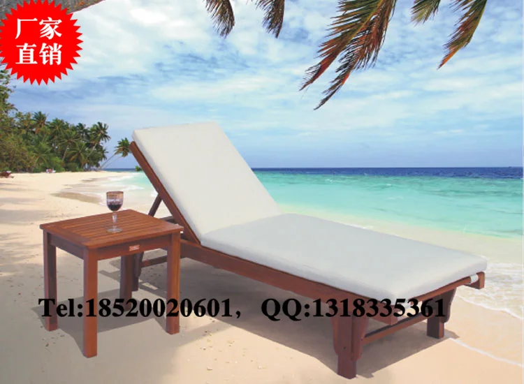 Outdoor Pool Loungers Siesta Folding Chairs Beach Lounge Outdoor Pool Loungers Siesta Folding Chairs Beach Lounge Lying Bed Recliner Wood