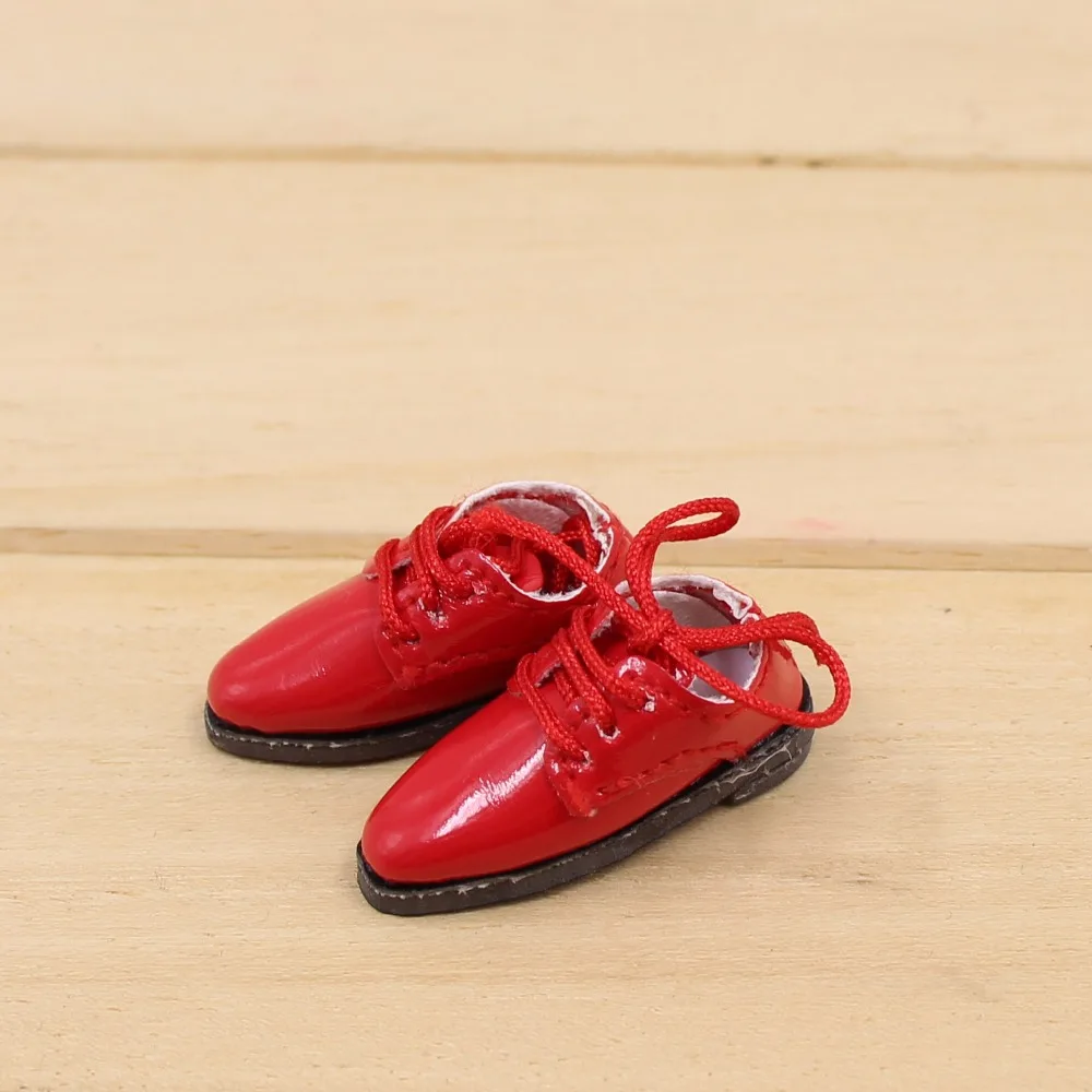 Обувь blyth doll icy middie размер 2,2 см/3,3 см кожаная обувь игрушка обувь