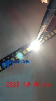 

New High Brightness LED Smd 2835 1W 120lm/w 9V 6000K Current 100mA Factory Outlet 1000pcs Free Shipping