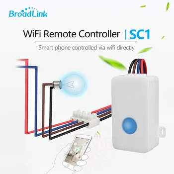 

2018 Broadlink SC1 Wireless Wifi Remote Control Power Switch Smart Home Automation Modules Controller via iOS&AndroidMobilephone