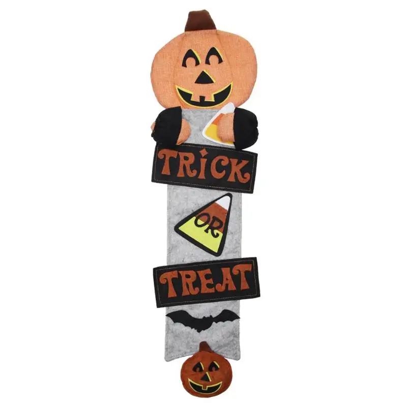 

Creative Halloween Pendant Ornaments Felt Cloth Halloween Pumpkin Hanging Festival Home Party Decor