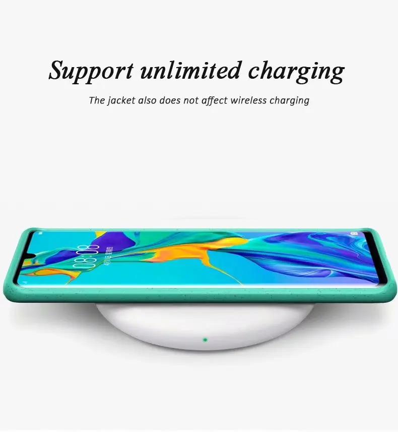 For Huawei P30 Pro Case Soft Silicone Comfortable Matte Colorful Protective Back Cover Case for huawei p30 lite p30pro p30 shell