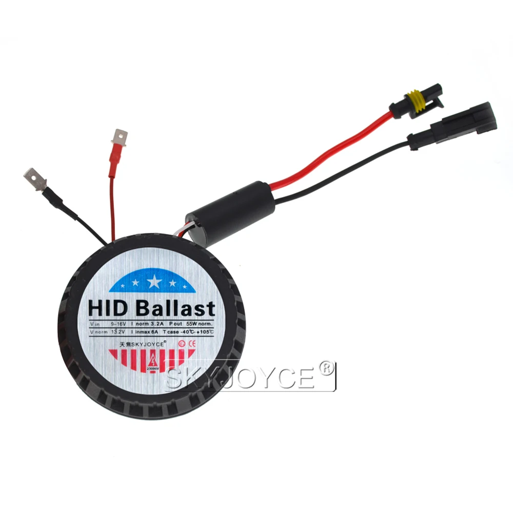 SKYJOYCE 2018 New AC 12V 35W HID Xenon Ballast Mini All In One Car Headlight Round HID Ballast For H1 H7 H11 35W Xenon HID Kit (5)