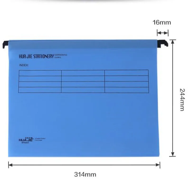 12pcs/pack A4 Extra Capacity Reinforced Hanging Folders Fast Hanging Clip Category Tags Find Fast for Business Office color transparent folder wall file organizer