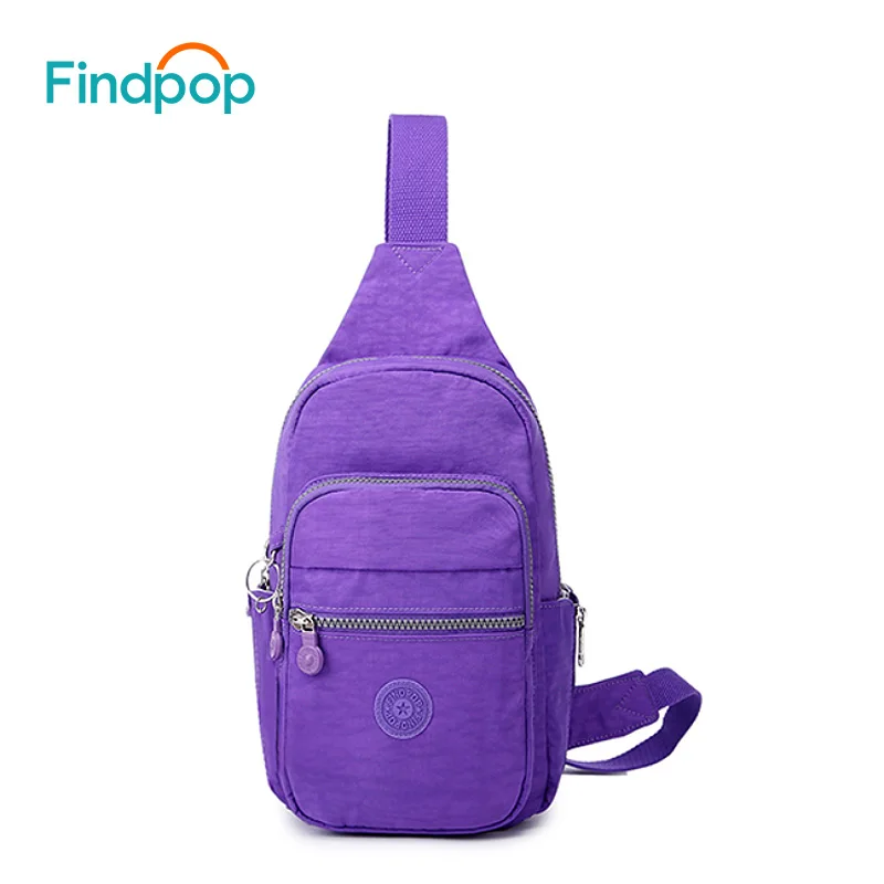 Холщовые нагрудные сумки Findpop для женщин 2017 Модная Портативная женская сумка на