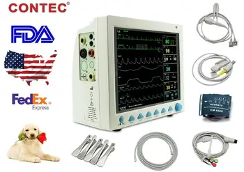 

Portable ICU CCU CMS8000 Veterinary Patient Monitor Vital Signs Vet Monitor,6-parameters