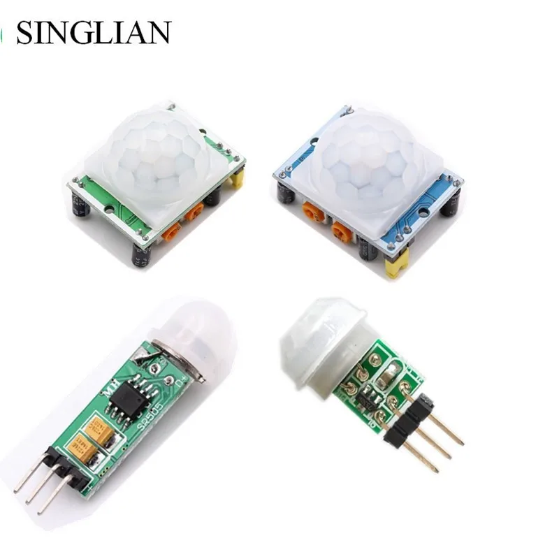 

HC-SR501 HC-SR505 AM312 Adjust IR Pyroelectric Infrared Mini PIR module Motion Sensor Detector Module Bracket for arduino