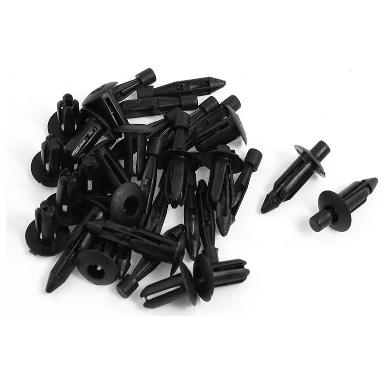 ZYHW Brand 20 Pcs car auto plastic rivets 6mm car door fasteners chips
