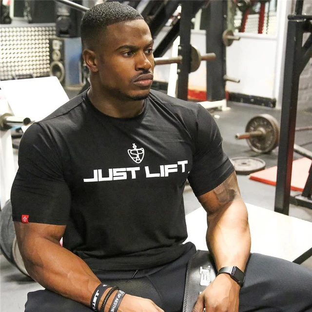 Just Lift Gym & Bodybuilding T Shirt Men - Image 4