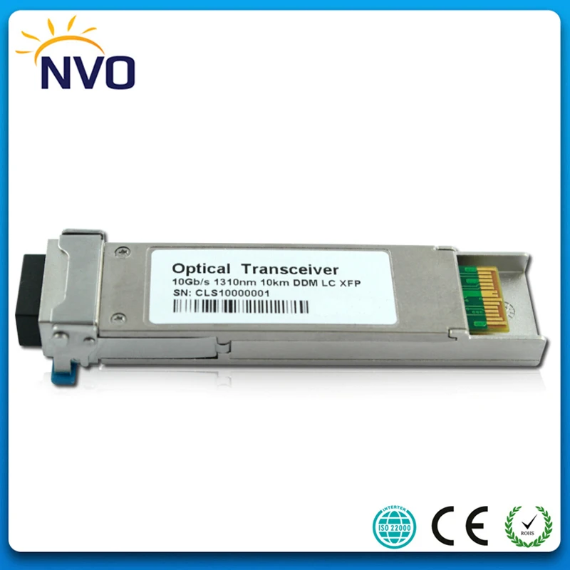 

Free Shipping XFP-LR 10G 1310nm 10KM XFP Transceiver,Single Mode,Duplex,10G XFP Fiber Optic Module Transceiver with DDM Function
