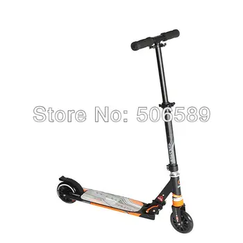 

free shipping children's scooter user age 7-12 years old 2 wheels pink blue orange play5 easyfold
