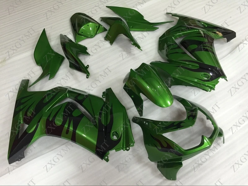 Plastic Fairings Ninja 250R 2008 - 2014 Blue Black Frame Plastic Fairings EX250 08 09 Body Kits EX250 2010 Plastic Fairings Ninja 250R 2008 - 2014 Blue Black Frame Plastic Fairings EX250 08 09 Body Kits EX250 2010