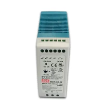 MDR-60 60 Вт один Выход 5V 12V 15V 24V din-рейку импульсный Питание AC/DC