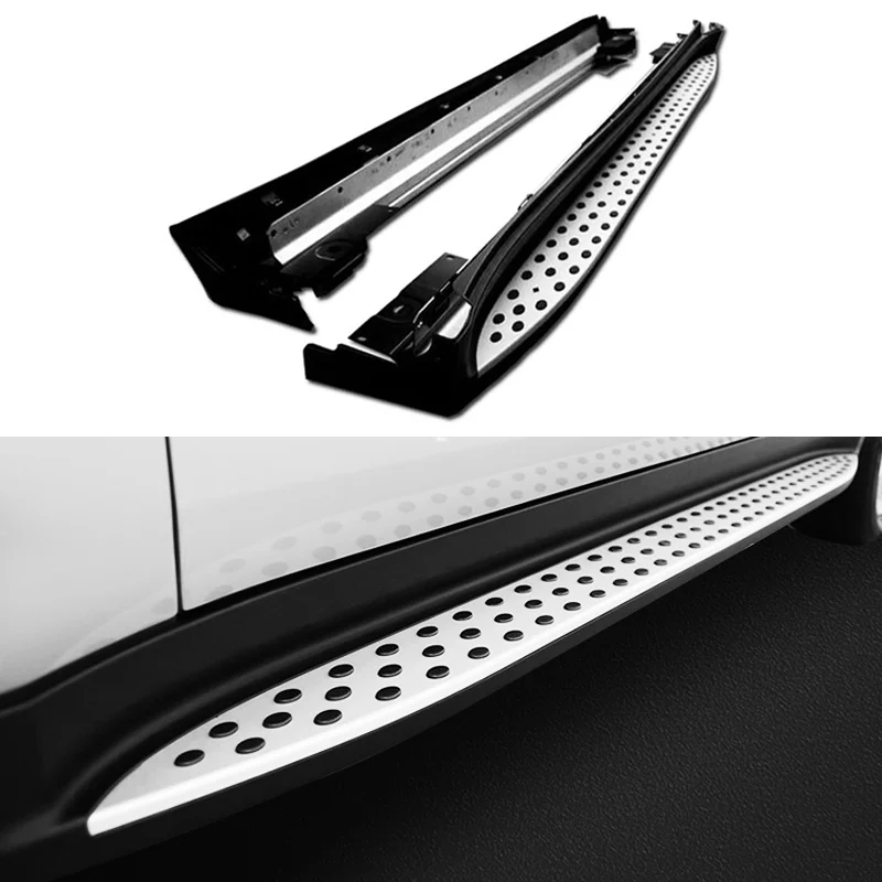 

Aluminium Side Step Fit for Mercedes Benz W164 M Class ML 2006-2011 Running Board Nerf Bar