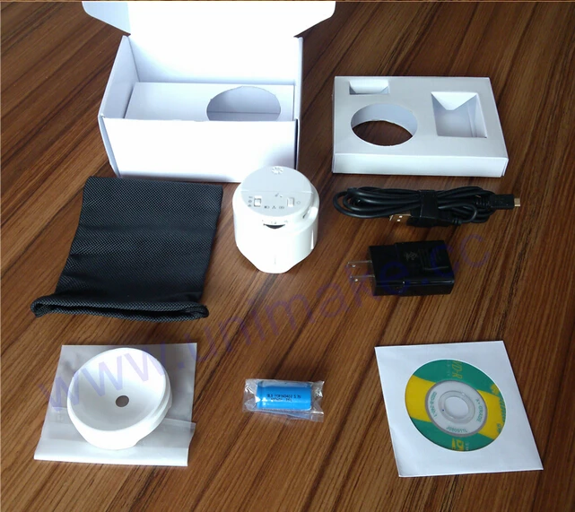 

5.0MP Mini WIFI Digital Microscope Camera LED Illuminated for Iris Skin Hair Care Industrial Inspection