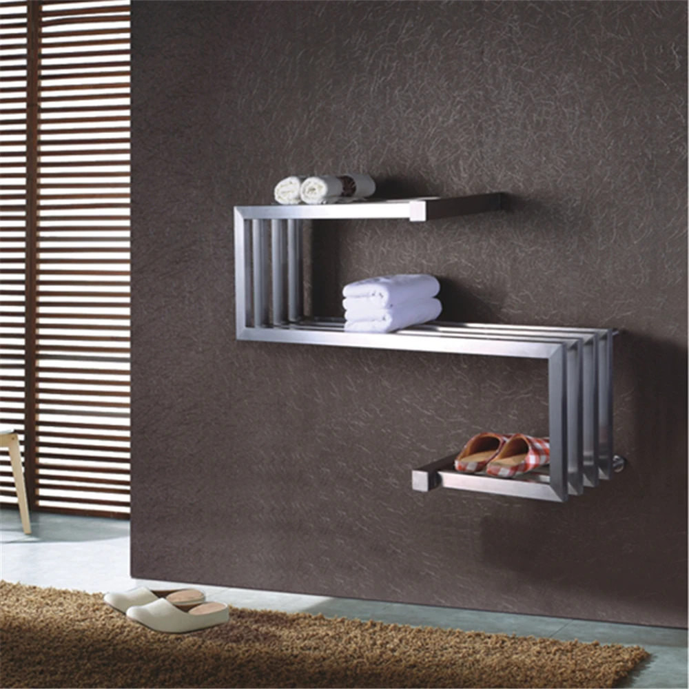Free Standing Heated Towel Rack Electric - HOMCOM Aluminum Electric Clothing Heated Airer Rack ... : The most common standing towel rack material is metal.
