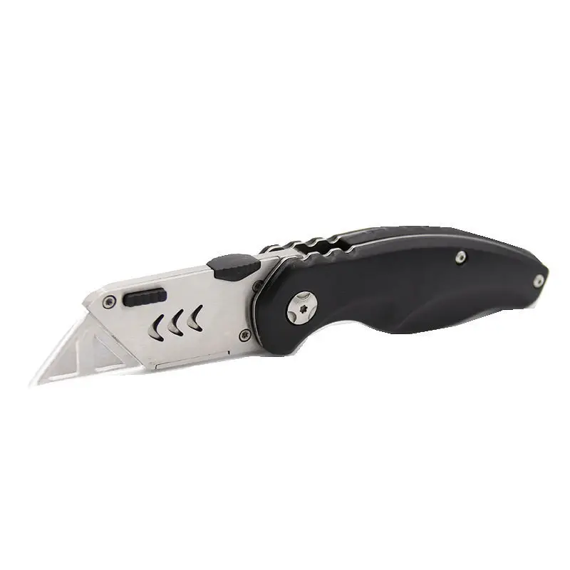 

Folding paper cutter Rapid replacement of blade cutter for heavy aluminium handle lock Utility knife