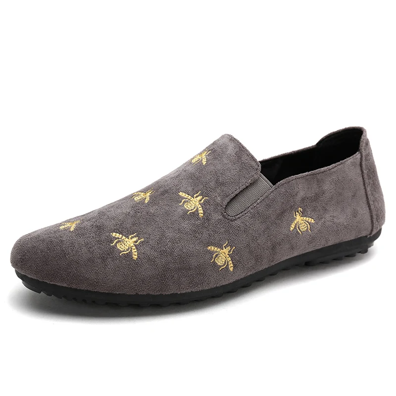 

Men'S Casual Shoes Men Summer Style canvas Flats For Men Loafers handmade mesh comfortable breathable versatile shoes C4