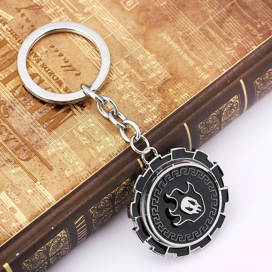 

Anime Around BLEACH key chain can rotate Cool key ring made by the original 3D data Pay attention to details chaveiro