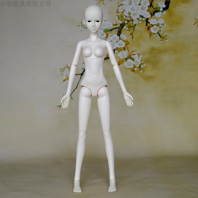 3D глаза обнаженные 1/3 кукла Синьи 60 см/Оригинальная кукла тела двойной колено локоть сустава/макияж головы DIY для косплея BJD кукла