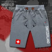 Швейцарская Конфедерация landmens шорты пляжные новые мужские пляжные шорты флаг тренировки молния че CH Confoederatio Helvetica