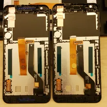 White/black/blue A single card Dual sim card LCD DIsplay Touch Screen Digitizer + Frame For HTC desire 626 626G 626W