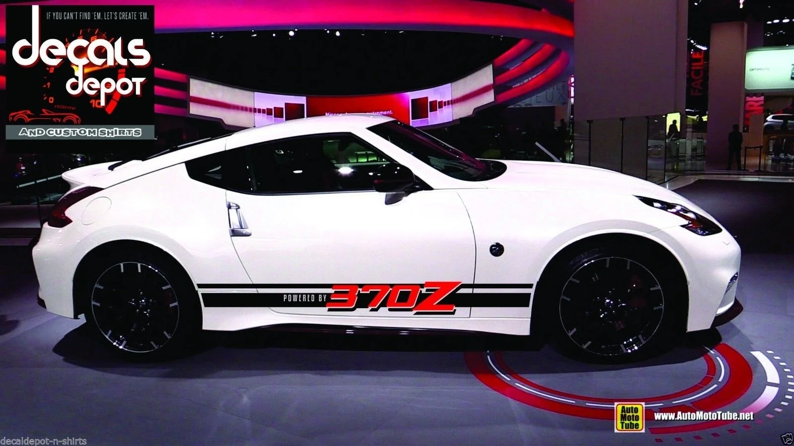 

For Rocker Panel Stripes for NISSAN 370Z Coupe