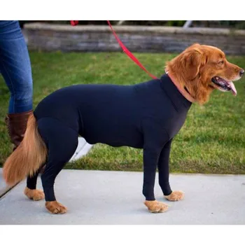 

Post Operative Protection Long Sleeves Bodysuit Jumpsuit For Dogs E Collar Alternative For Recovery