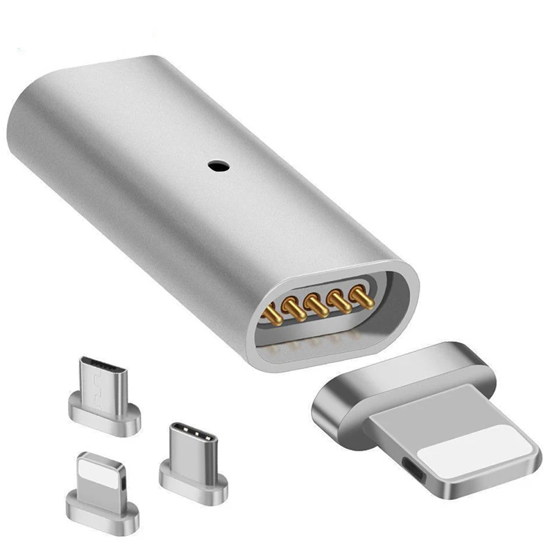

Magnetic Magnet Adapter Magnetic Connector For Iphone Usb Cable Micro Type-c Type C Adapter For Samsung Xiaomi Huawei Charging
