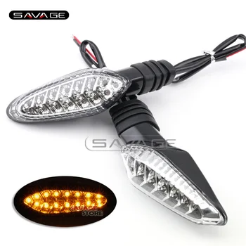 

For DUCATI Streetfighter 848 1099S / Multistrada 1200 Motorcycle Front/Rear LED Turn Signal Indicator Light Blinker Lamp Clear