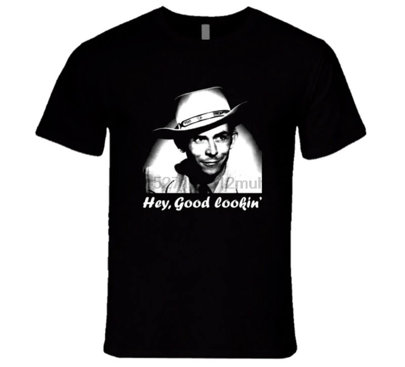 Hank Williams Sr Country Music Singer Premium T Shirt 100% Ring Spun Cotton New Hank Williams Sr Country Music Singer Premium T Shirt 100% Ring Spun Cotton New