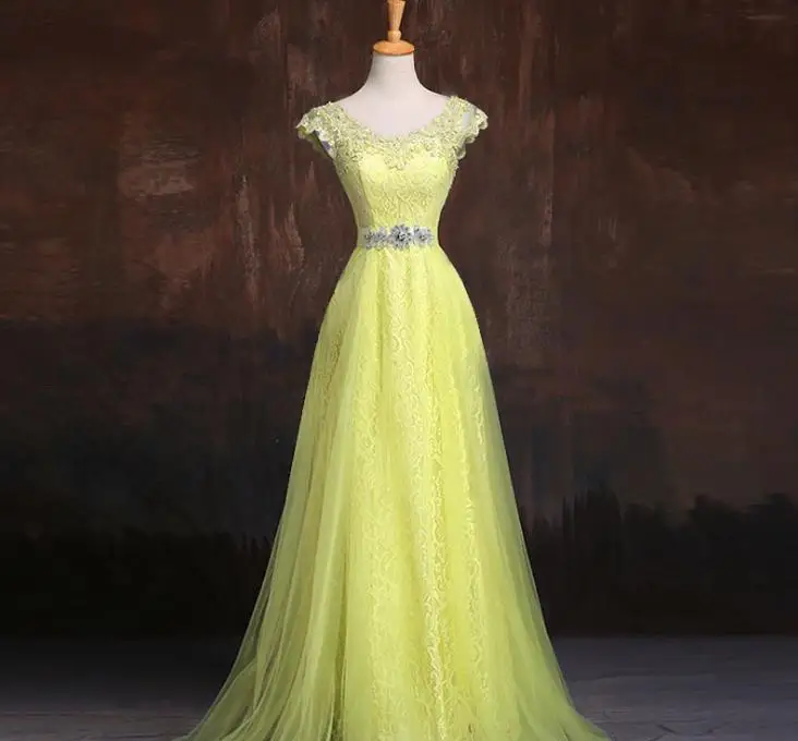 VENSANAC 2018 V Neck Crystal Sash A Line Long Evening Dresses Elegant Lace Appliques Backless Party Prom Gowns VENSANAC 2018 V Neck Crystal Sash A Line Long Evening Dresses Elegant Lace Appliques Backless Party Prom Gowns